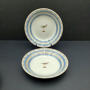 Churchill CCH16 Soup Cereal Bowls Churchill Coastal Nautical Bird Bowls
